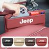 AGD1 PU Leather Car Seat Gap Organizer Box Storage Bag For Grand Cherokee Wrangler JK Gladiator Compass Renegade Wagoneer Recon