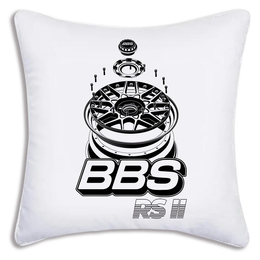 Motorsportfelgen B-BSS Kissenbezüge Cartoon Sofa Dekorativ Zuhause Doppelseitiger Druck Kurzer Plüsch Niedlicher Kissenbezug