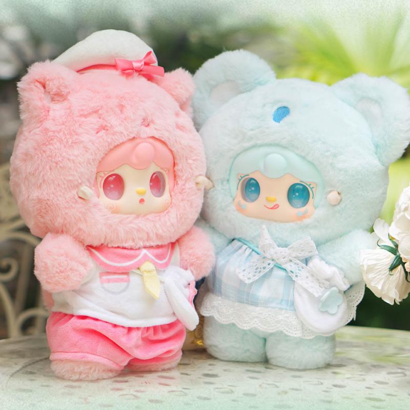 Yooki 400% V2 Wish Pocket Series Plush Blind Box Cartoon Collectible Doll Exquisite Bedroom Decoration Surprise Mystery Box Gift