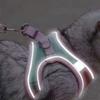 Anti-leak Dog Leash Adjustable Vest Harness Soft Cat Collar Cat Harness Pets Vest Cat Accessories