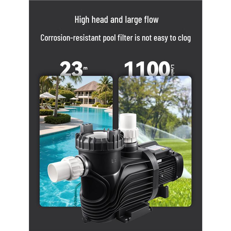 Lingxiao Self-Priming Water Pump for Seafood Farms, Fish Ponds, and Swimming Pools