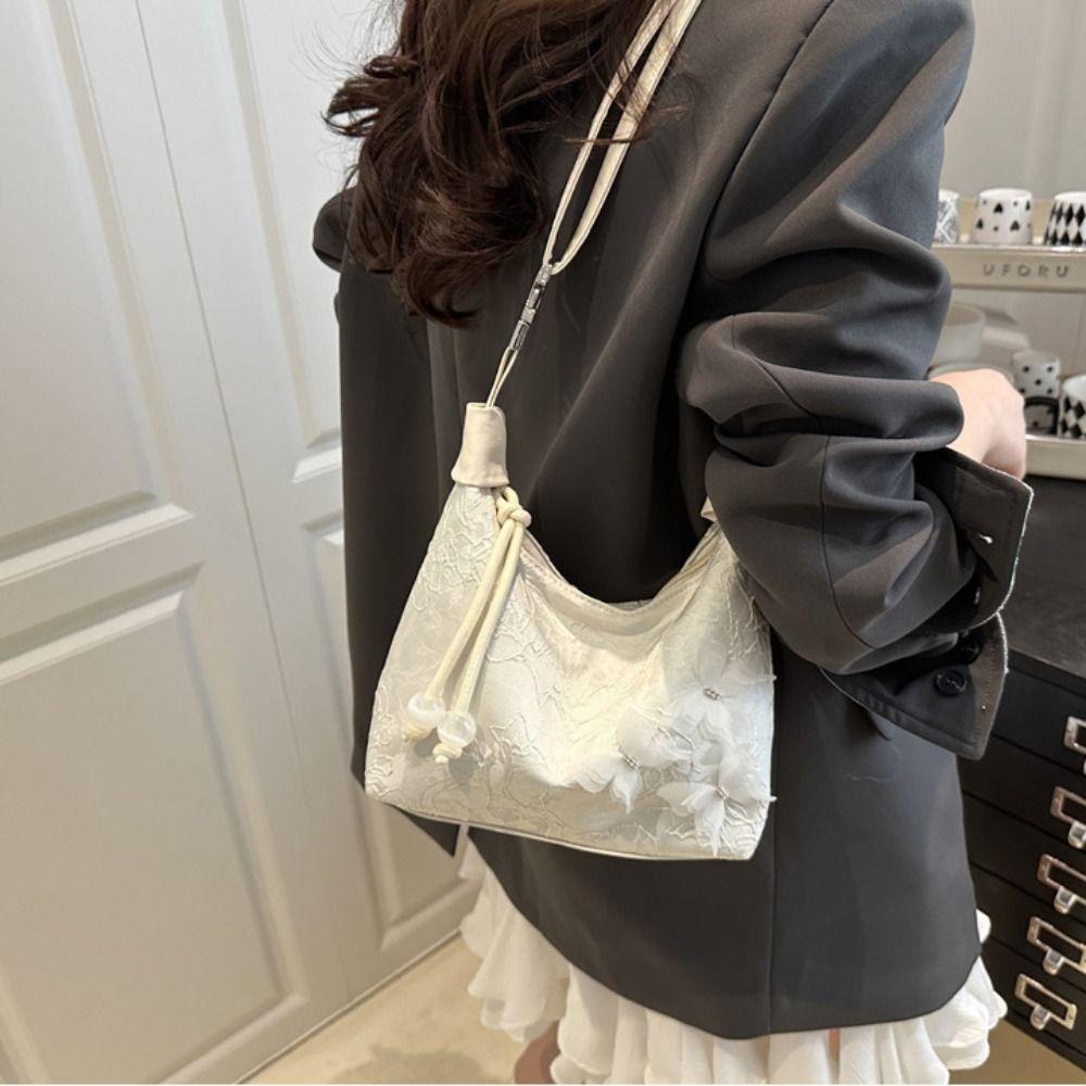 Embroidered Hanfu Embroidery Handbag Butterfly Cheongsam Bag Retro New Chinese Style Handbag Party