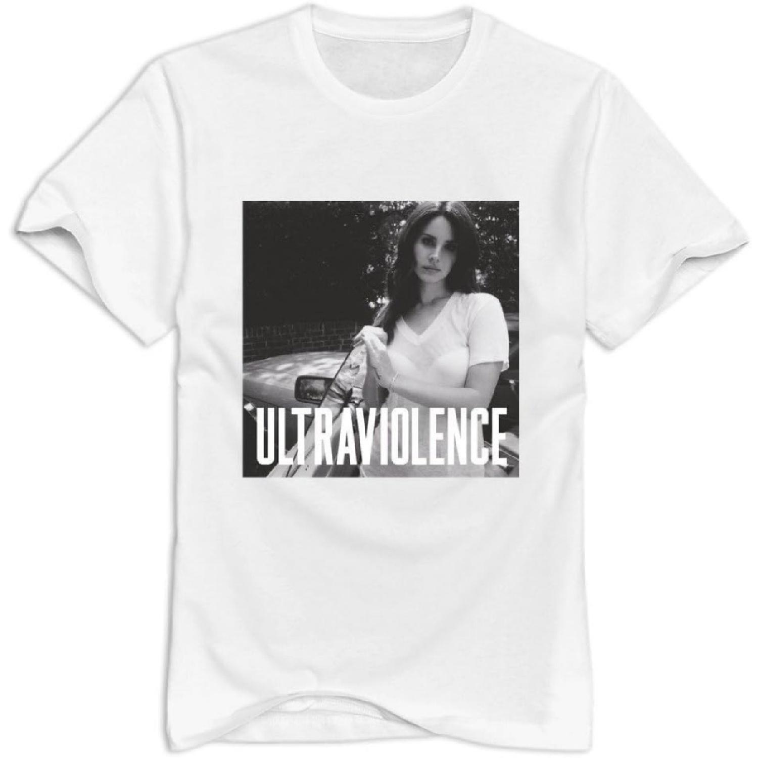 FNC7C футболка с круглым вырезом Lana Del Rey Ultraviolence для мужчин, футболка в простом стиле S