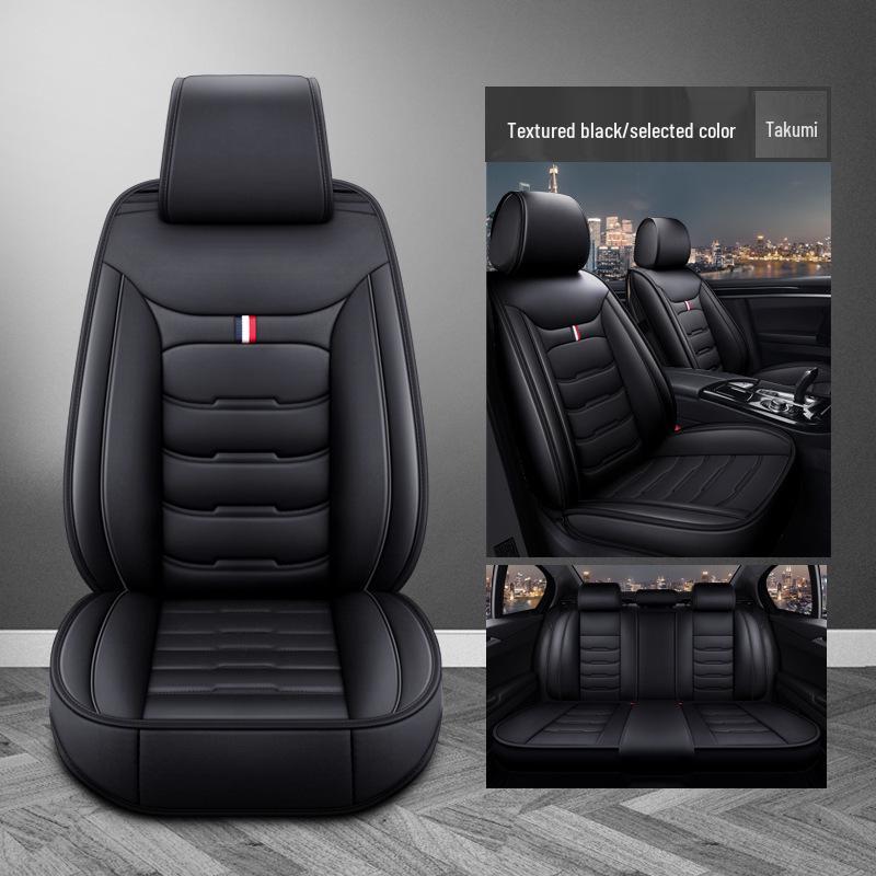 Universal Car Seat Cover for Accord, Civic, and Sagitar—Four Seasons Full Wrap Cushion Cover