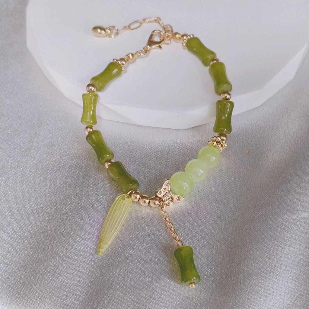 Elegant Lily of the Valley Charm Bracelet for Women - Versatile, Retro, and Perfect for Nature Lovers