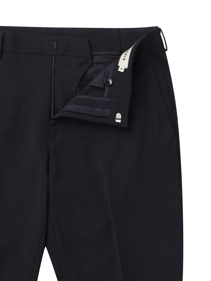 ZIOZIA Men'S) Seersk Setup Tapered Fit Miracle Pants_Navy