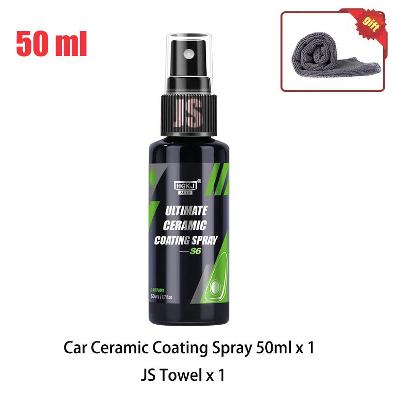

Car Ultimate Ceramic Coating Spray High Protection Super Hydrophobic Protect More Shine Car Cleaning Nano Polishing Spray 50 ml
