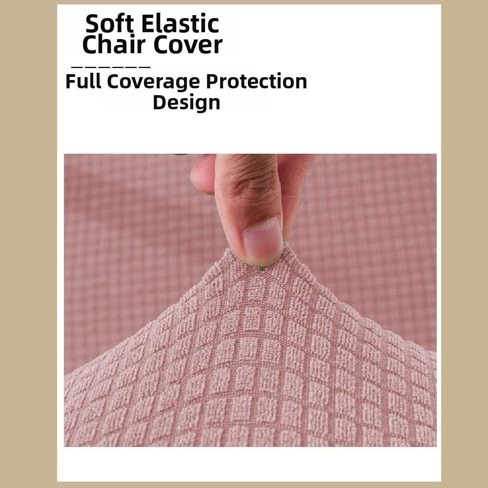 Solid Color Office Chair Cover Elastic Gaming Chair Cover Swivel Chair Cover Armchair