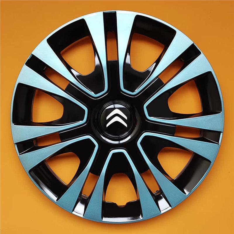 Compatible Wheel Covers for Citroën Elysée, Old Picasso C2, Shenlong Fukang - Includes Keel Caps & Steel Rim Covers.
