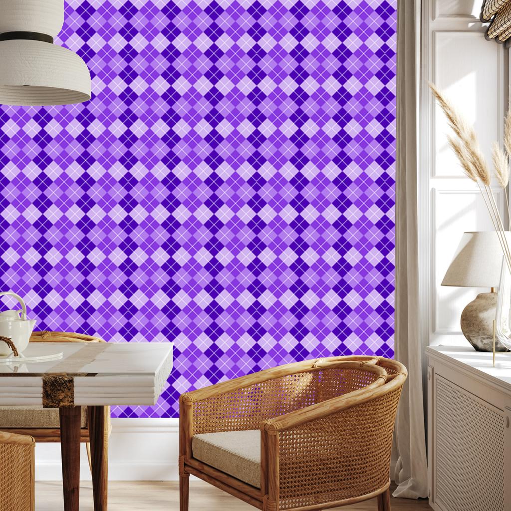 Wallpaper Purple Checkered Purple and Lavender, Lavender Background 50x1000