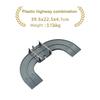 New All Kinds of Wooden Train Tracks Connectors Accessories Plastic Track Parts Fit for All Brands Wood Tracks Toys For Kids