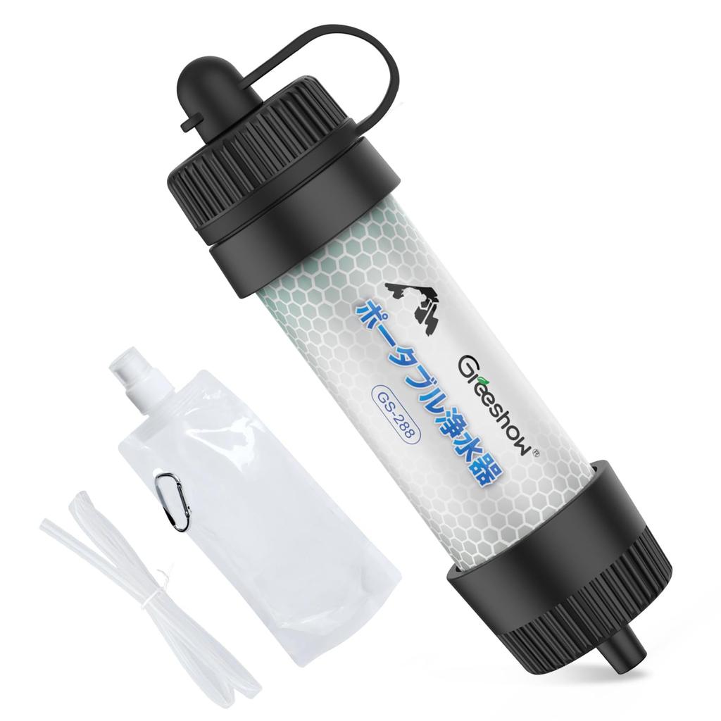 Greeshow Portable Water 8000L Hollow Fiber No Replacement Required Purifier, Emergency/Outdoor Use, Capacity, 0.01m Membrane, 99.9999% Removal,