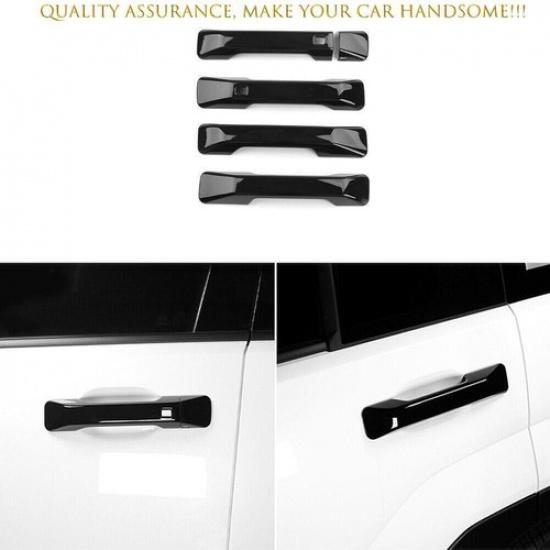 For Hyundai Santa Fe MX5 2024-2025 Glossy Black Exterior Side Door Handle Cover