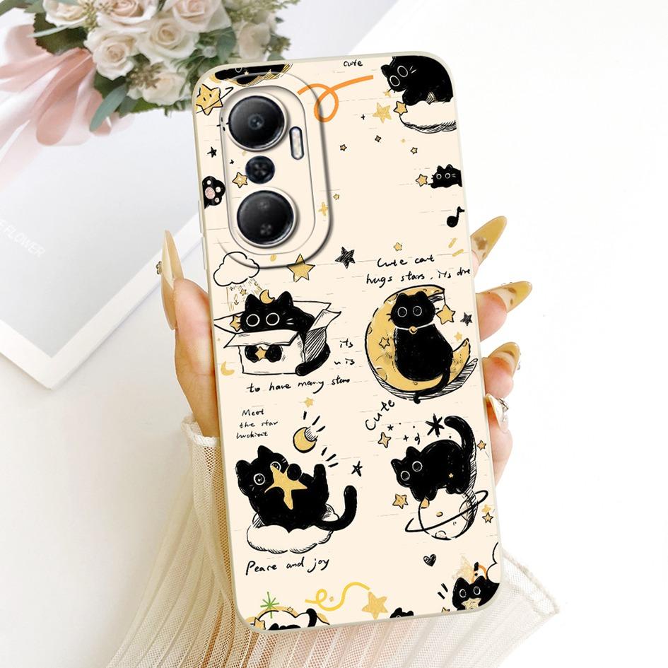 For Infinix Hot 20 Play Case X6825 Popular Flower Cover Soft Liquid Silicone Phone Shell For Infinix Hot 20s 20i Hot20 4G Covers