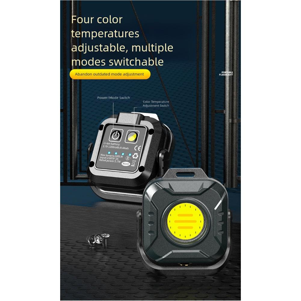 For Camping Magnetic Work Light Adjustable Brightness Light Task Lighting