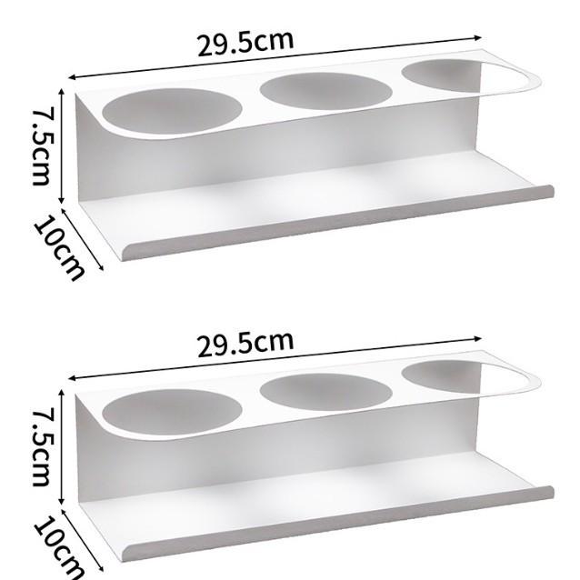 Magnetic Wall-Mounted Refrigerator Storage Shelf