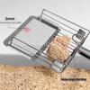 Stainless Steel Cat Litter Shovel Push-pull Design Pet Waste Picker Cat Poop Scooper  Pet Supplies