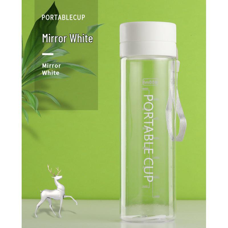 Large Capacity Sports Water Bottle with Frosted Finish and Portable Handle - Ideal for Outdoor Use and as a Promotional Gift