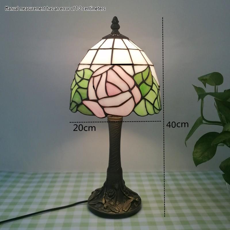 Tiffany Style Desk Lamp for Bedroom, Living Room, or Children's Room Night Light