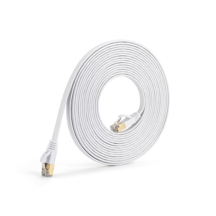 Cavo di Rete Gigabit Cat6/Cat7 Schermato ad Alta Velocità, Rame Privo di Ossigeno