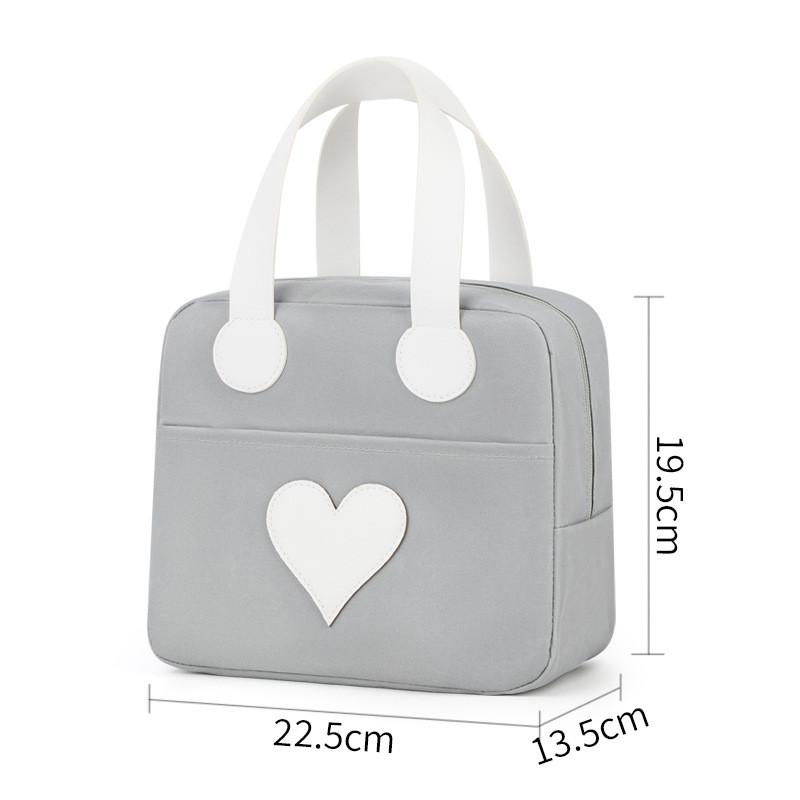 Ice Bag Portable Lunch Cooler With Thick Aluminum Foil Insulation For Office Use