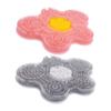 Portable NonSlip Bath Foot Scrubber Silicone Massage Mat Silicone Back Exfoliating Cleaner For Foot Care Heel Relief