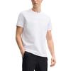 Blue Series Casual Simple Pullover Round Neck Short Sleeve T-Shirt Men Tops White F11M512101F-WT