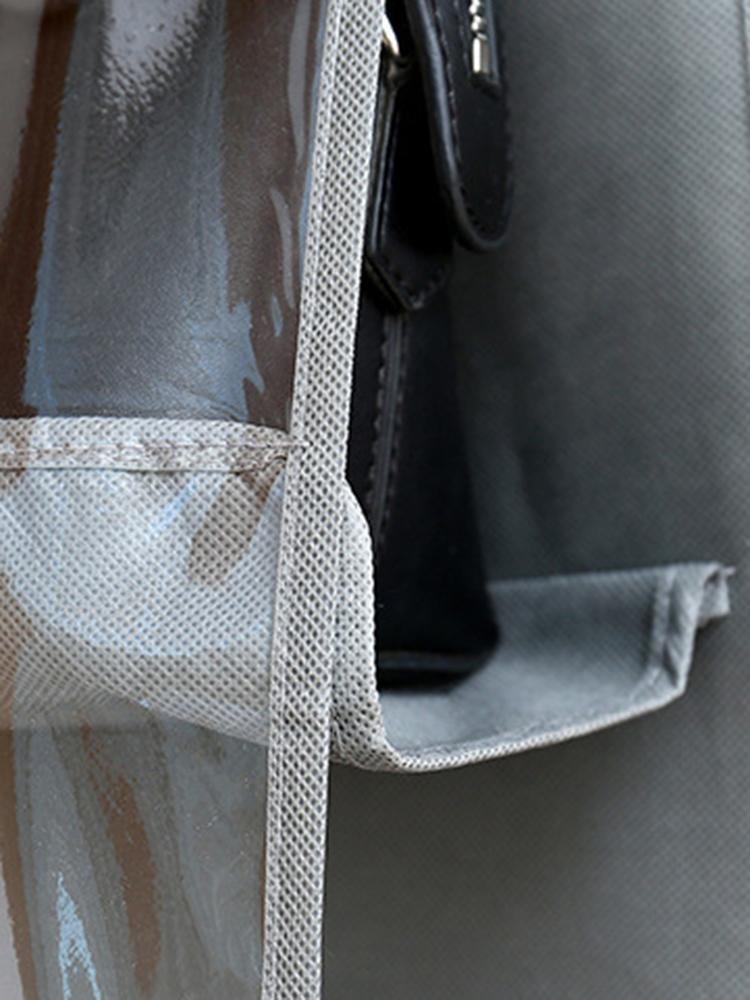 Handbag Hanging Storage Bag Storage Hanging Bag Non-Woven Multi-Layer Wardrobe Storage Dustproof Double-Sided Storage Bag