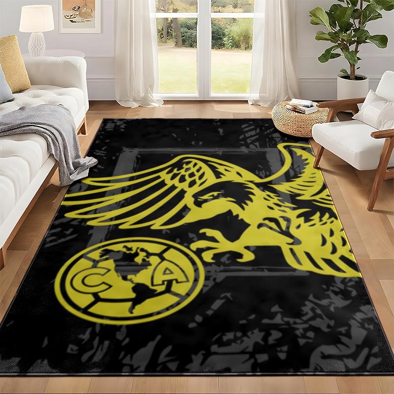Club America Carpet Door Mat for Living Room or Bedroom Protective Mat Under Chair Office Decoration Christmas Gift Birthday Present
