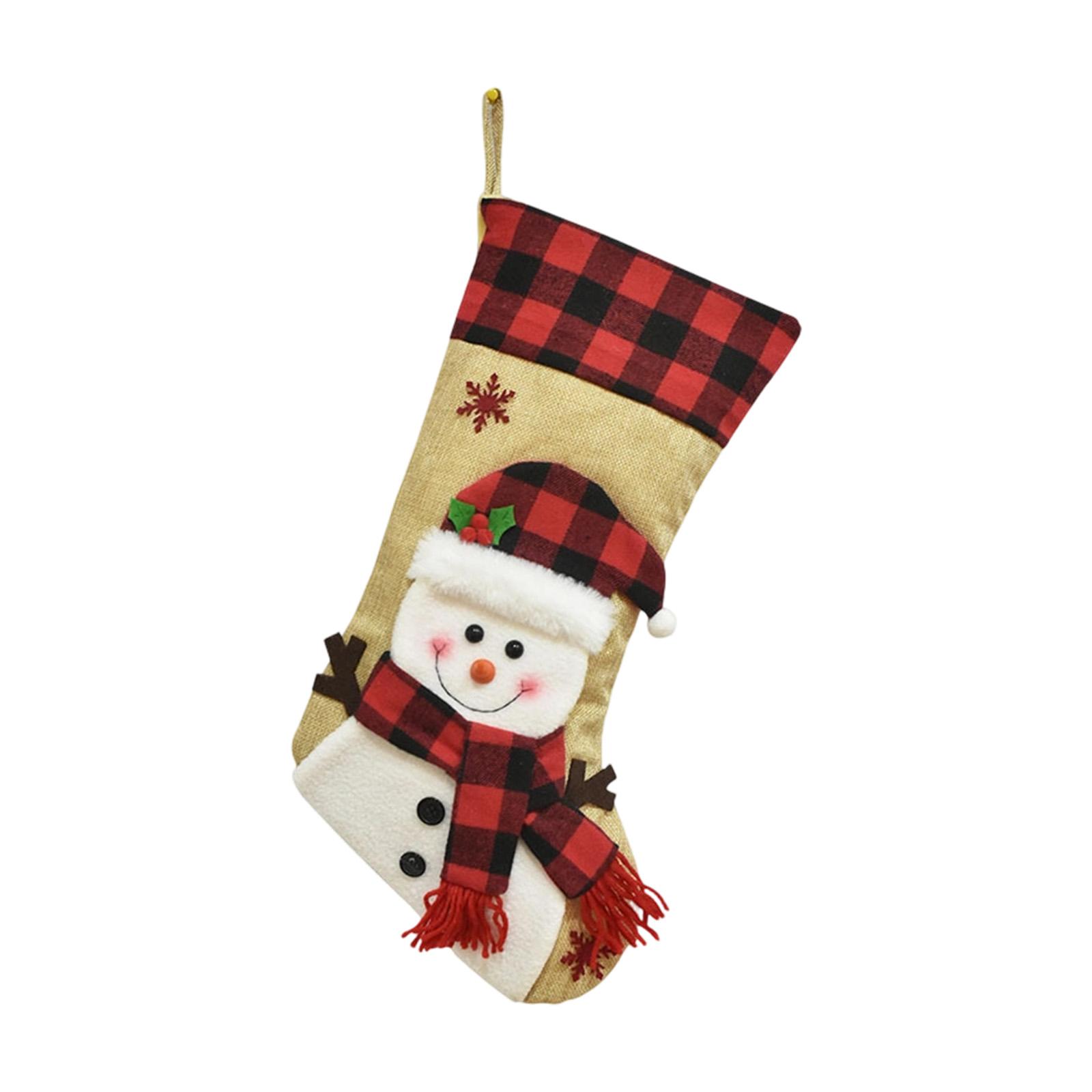 Multipurpose Velvety Burlap Festival Accessories Efficient Festival Gift Bags For Fireplaces Hanging And Gift Wrapping