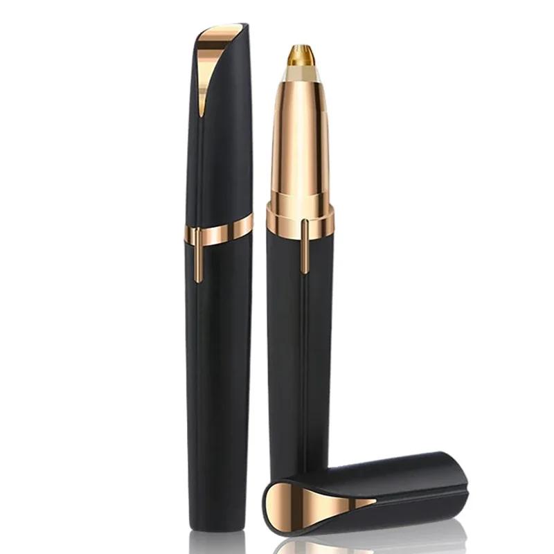 Electric Eyebrow Trimmer Electric Face Eyebrow Hair Trimmer Mini Portable Women Body Shaver Remover Painless Beauty Hair Removal