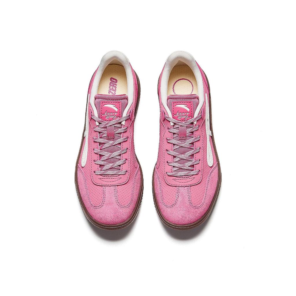 ANTA Classic Skate Shoes Pink White Women 922618009-6