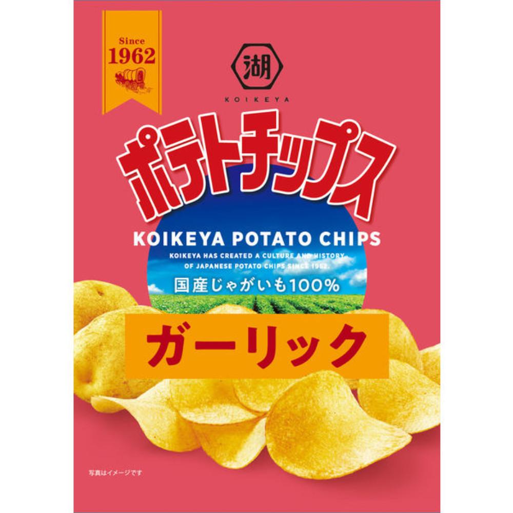 Japan KOIKEYA Potato Chips (Golden Consomme / Nori Soy Sauce / Nori Salt / Potato and Salt / Garlic)