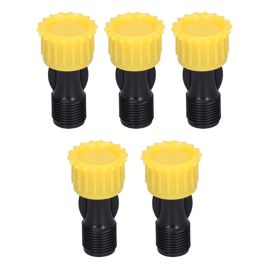 5Pcs G3/8 Male Thread Spray Nozzle 4-Hole Straight Spray Nozzle Electric Sprayer Accessories