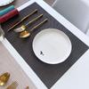 6 Stück PVC Tischsets Tischmatten Hitzebeständige Untersetzer Rechteckig Abwaschbare Tischsets Tischdekoration 45x30cm