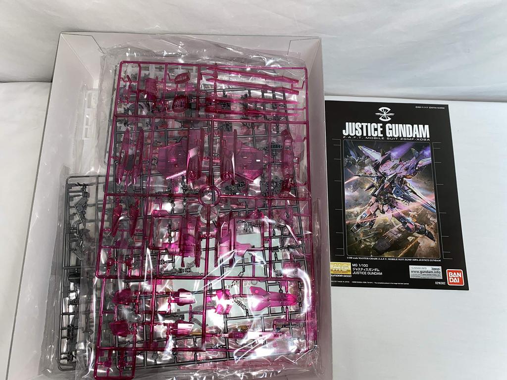 MG Justice Gundam Gunpla Expo 2017 [Event Exclusive] 1/100 [Clear Color]