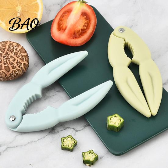 Notenkraker voor Harde Schalen Multifunctionele Kreeftenkrakers, Handheld Krabklauw Klem Gereedschap, Draagbare Ergonomische Walnootschilopener Openaar Notenkraker Makkelijk