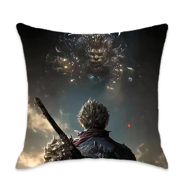Kissen der New Black Myth Wukong Serie Bequem und weich Auto Zuhause Schlafzimmer Nachttischkissen Kissen