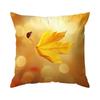 1Pc Autumn Fallen Leaves Pillow Cover For Home Living Room Bedroom Sofa Office Decorative Pillowcase Soft Throw Pillows 45X45Cm