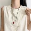 Fashionable Teardrop Necklace Craft from Sturdy Alloy Accessory for Everyday Wear and Special Occasions Daily Use