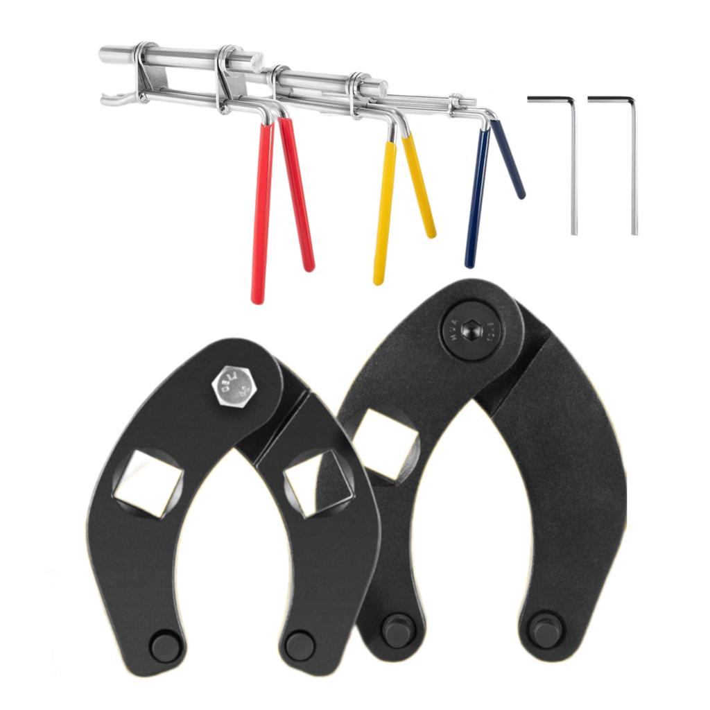 3 Pack Seal Installation Set Nut Wrench Repair Set Hydraulic Seal Installation Tool Gland Wrench for Farm Equipment