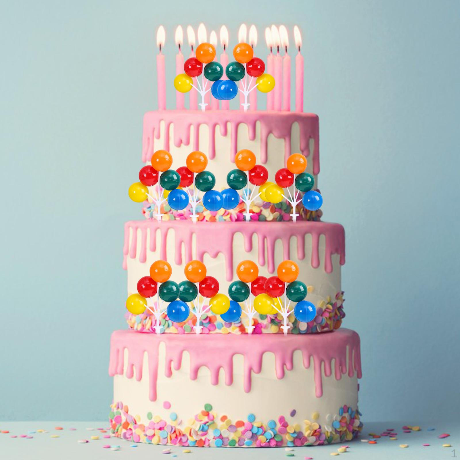 

Украшения для торта из воздушных шаров для особых случаев Bright Color