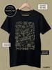 T-Shirt with Kazakhstan Print
