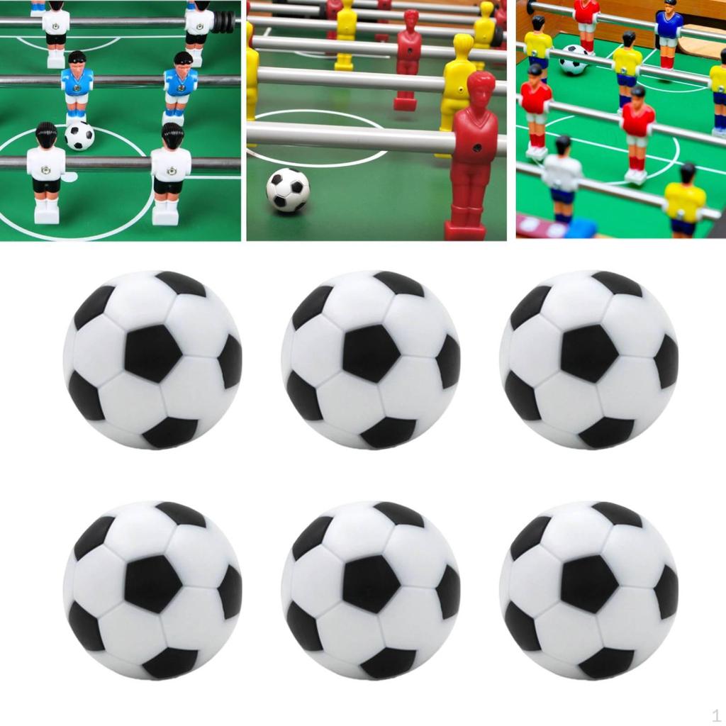 6 Mini Foosball Balls, Official Accessories, Replacement Balls for And Foosball.