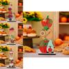 Wooden Thanksgiving Whimsical Decorations Featuring Cute Gnome Hedgehog And Charming Apple Designs Pumpkin
