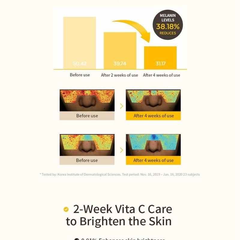 MISSHA Ampoule correctrice et raffermissante Vita C Plus