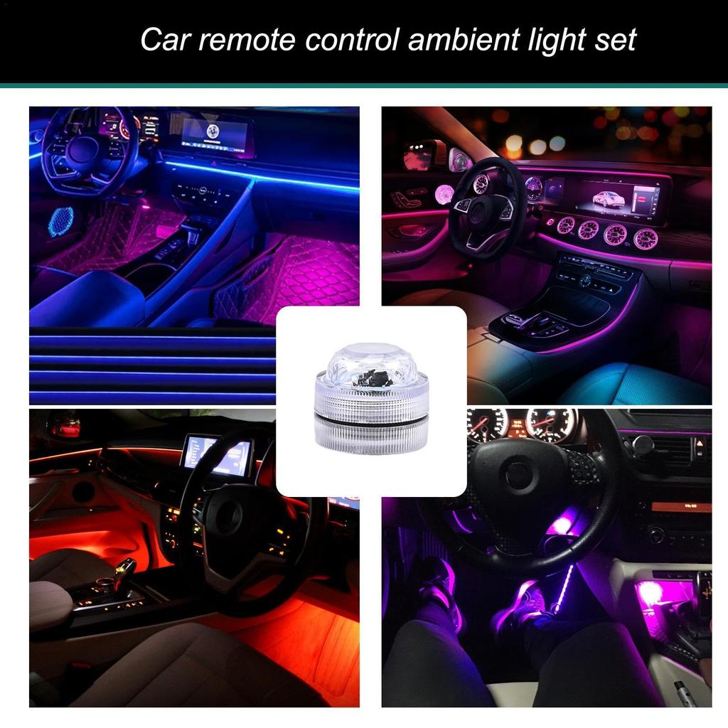 LED Under Car Light Kit, Car Atmosphere LED Lights, Color Changing Ambient Lighting LED