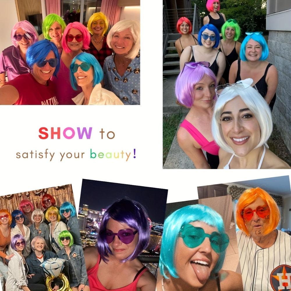 3pcs/set Vibrant Halloween Event Props Hair Net Funny and Quirky Headwear Nightlife