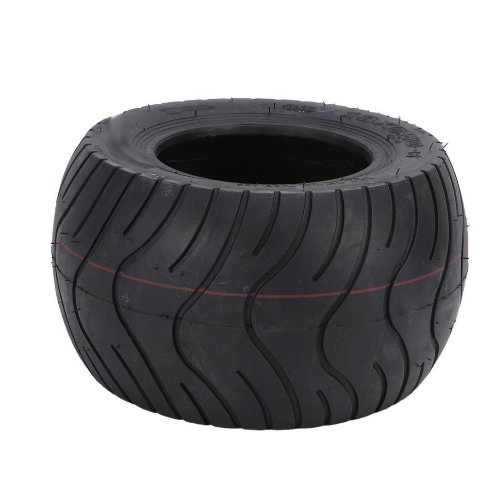 13X6.50 6 Lawn Mower Tubeless Tire Puncture Proof 13x6.5 6 Replacement Tyre for ATV UTV Go Kart Golf Cart Lawn Garden