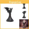 Halloween Bat Candle Holder Gothic Resin Art Home Decor Perfect For Spooky Decorations